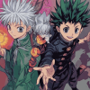 Hunter X Hunter Manga Diamond Painting