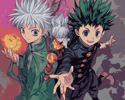 Hunter X Hunter Manga Diamond Painting