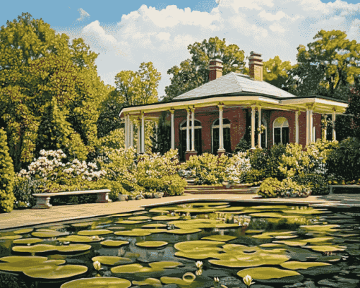 Huntsville Botanical Garden Diamond Painting