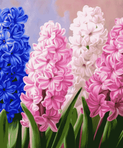 Hyacinth Blossom Diamond Painting