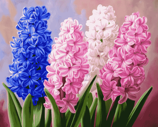 Hyacinth Blossom Diamond Painting