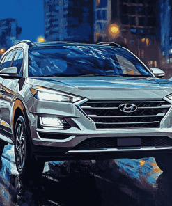 Hyundai Tucson Engines Diamond Painting