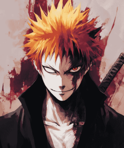 Ichigo Kurosaki Anime Diamond Painting