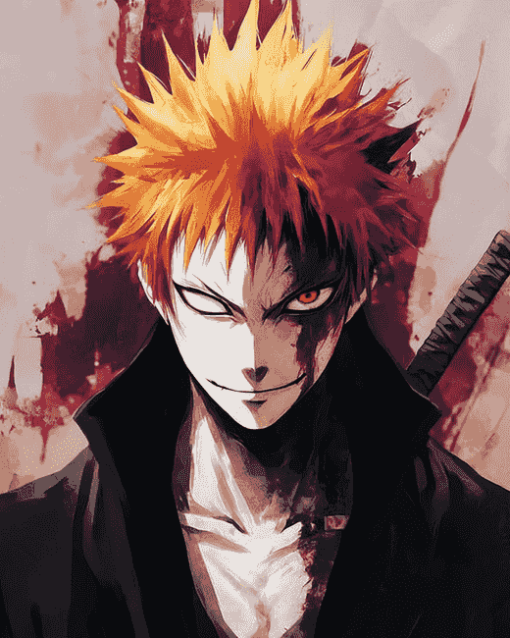 Ichigo Kurosaki Anime Diamond Painting