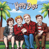 Iconic Happy Days Cast Diamond Painting