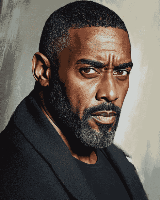 Idris Elba Celebrity Diamond Painting