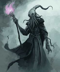 Illithid Fantasy Animation Diamond Painting