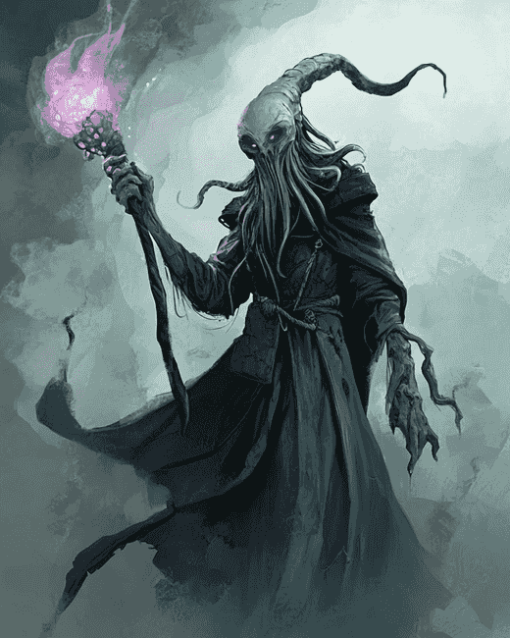 Illithid Fantasy Animation Diamond Painting