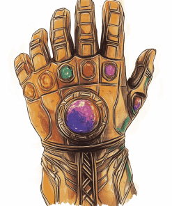 Infinity Gauntlet Superheroes Diamond Painting