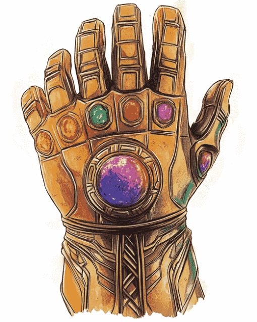 Infinity Gauntlet Superheroes Diamond Painting