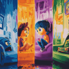 Inside Out Characters Diamond Painting