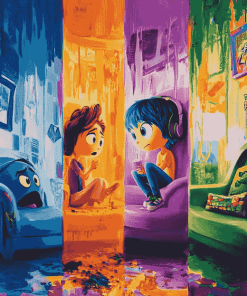 Inside Out Characters Diamond Painting