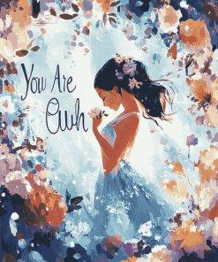 Inspirational You Are Enough Diamond Painting