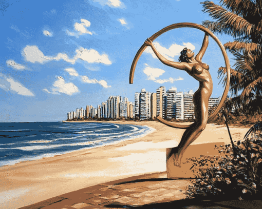 Iracema Seaside View Diamond Painting