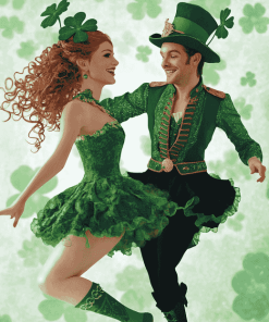 Irish Leprechaun Dance Diamond Painting