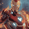 Iron Man Superhero Avengers Diamond Painting