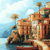 Italian Architecture Diamond Painting