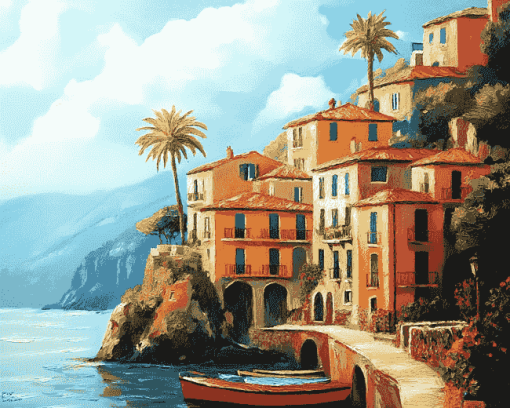 Italian Architecture Diamond Painting