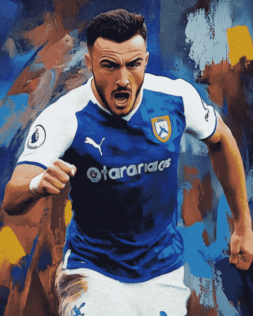 Jack Harrison Sports Legend Diamond Painting