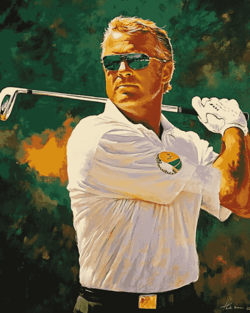 Jack Nicklaus Golf Icon Diamond Painting