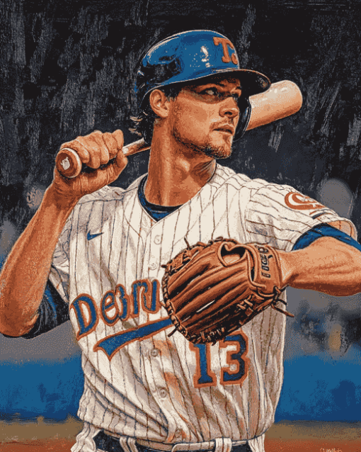 Jacob DeGrom Baseball Legend Diamond Painting