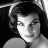 Jacqueline Kennedy Black and White Diamond Painting