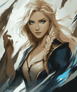 Jaina Proudmore Video Game Diamond Painting