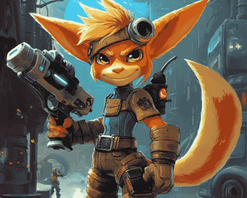 Jak and Daxter Adventure Diamond Painting