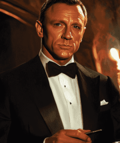 James Bond Action Diamond Painting