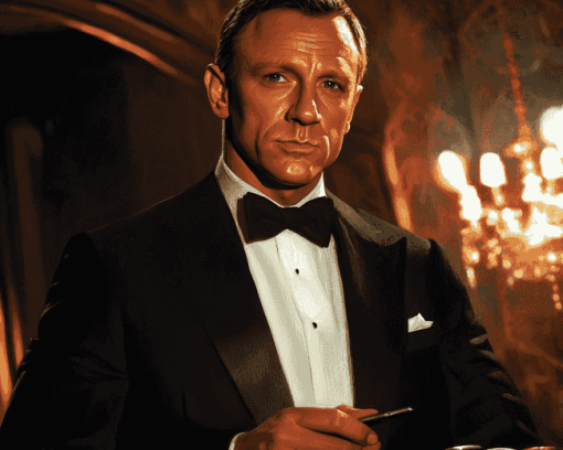 James Bond Action Diamond Painting