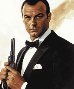 James Bond Character Diamond Painting