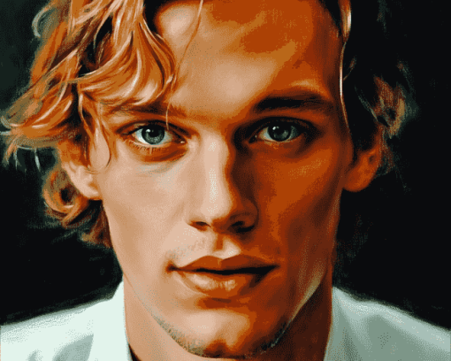 Jamie Campbell Bower Star Diamond Painting