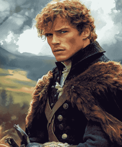 Jamie Fraser Outlander Diamond Painting