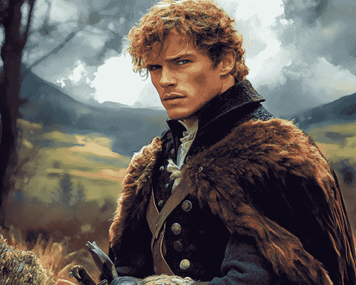 Jamie Fraser Outlander Diamond Painting