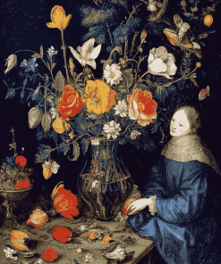 Jan Brueghel's Blooming Vase Diamond Painting