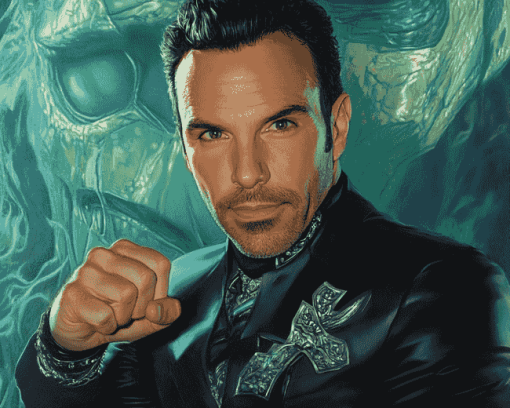 Jason David Frank Celebrity Diamond Painting