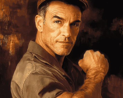 Jean Claude Van Damme Diamond Painting