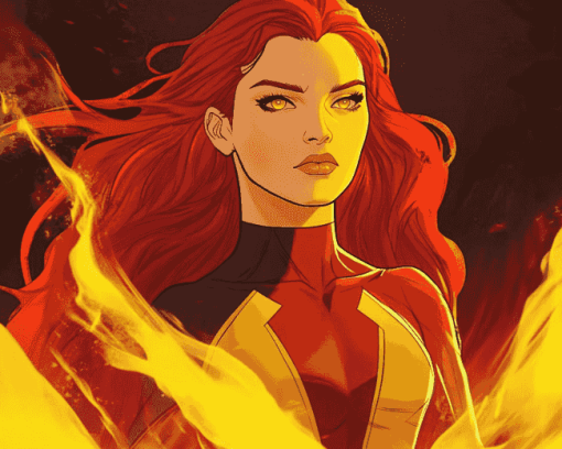 Jean Grey Animation Diamond Painting