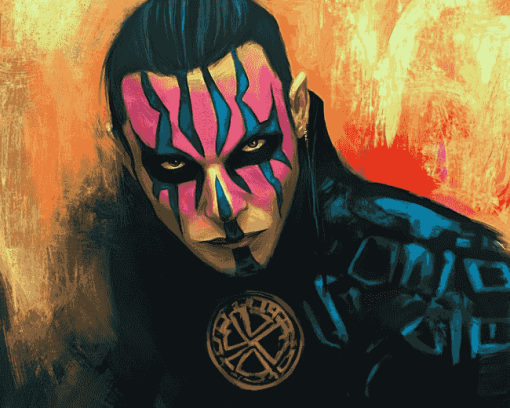 Jeff Hardy Famous Figures Diamond Painting