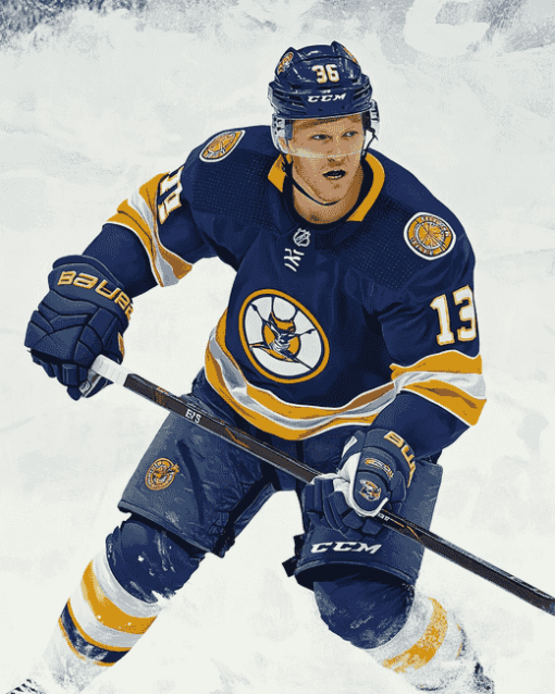 Jeff Skinner Ice Hockey Star Diamond Painting