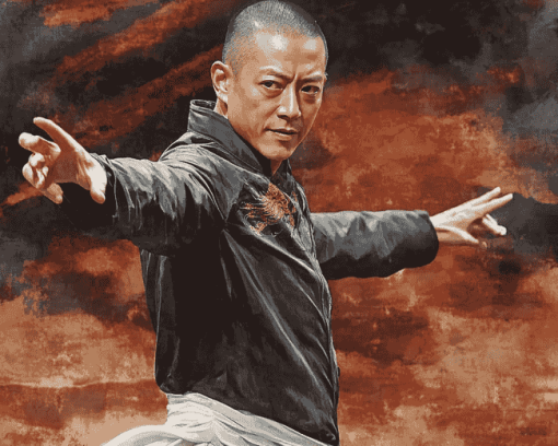 Jet Li Celebrity Diamond Painting