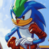 Jet The Hawk Sonic Diamond Painting