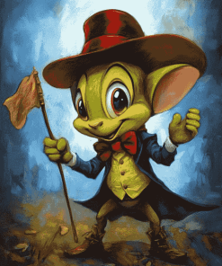 Jiminy Cricket Animation Diamond Painting