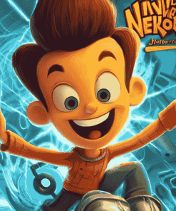 Jimmy Neutron Animation Diamond Painting