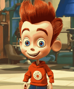 Jimmy Neutron Animation Diamond Painting