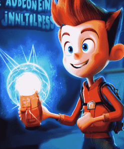 Jimmy Neutron Cartoon Diamond Painting