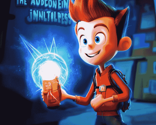 Jimmy Neutron Cartoon Diamond Painting