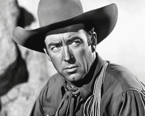 Jimmy Stewart Cowboy Diamond Painting