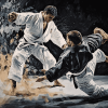 Jiu Jitsu Martial Arts Diamond Painting