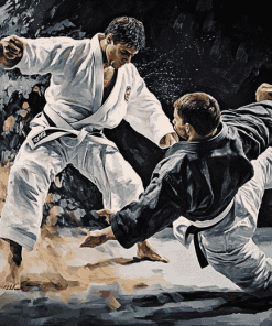 Jiu Jitsu Martial Arts Diamond Painting